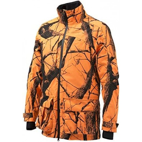 CHAQUETA BERETTA LIGHT STATIC CAMO AP BLAZE ORANGE